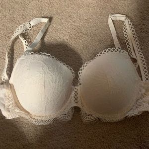 Victoria secret Lined Demi white Bra